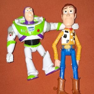 Buzz Lightyear and Woody Action Figures Set